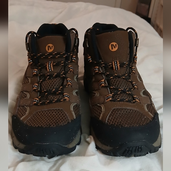 Boys Merrell Moab Hiking Shoes - 6.5 - Picture 1 of 6